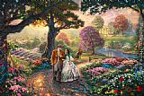Thomas Kinkade Famous Paintings - Gone With The Wind